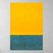 Kunstwerke von Rothko abstrakt Poster (Vorne)