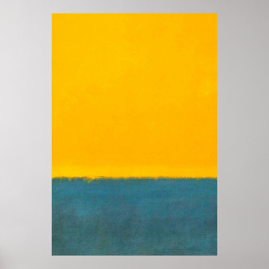 Kunstwerke von Rothko abstrakt Poster (Vorne)