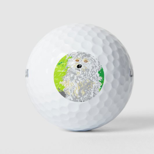 Kunstwerkevon_Sarr752 Golfball (Vorderseite)