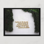 Kunstzentrum Vaduz Postkarte (Vorderseite)