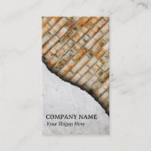 Kunstziegelbau Visitenkarte (Vorderseite)