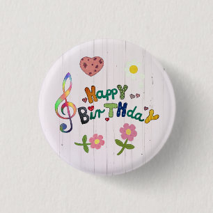 Kunterbunt Button