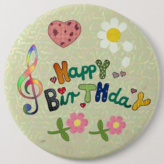 Kunterbunt Button (Vorderseite)