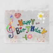 Kunterbunt Postkarte (Vorderseite)