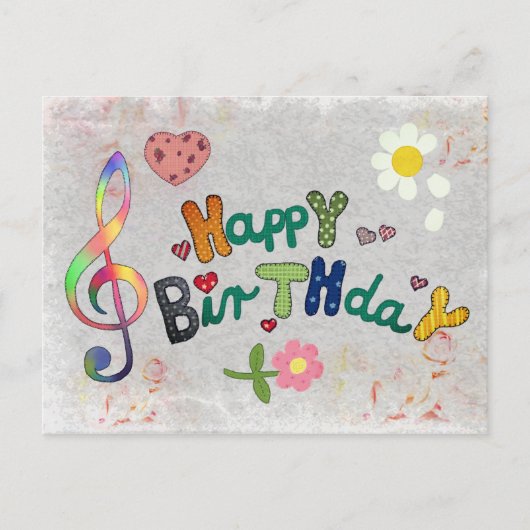 Kunterbunt Postkarte (Vorderseite)