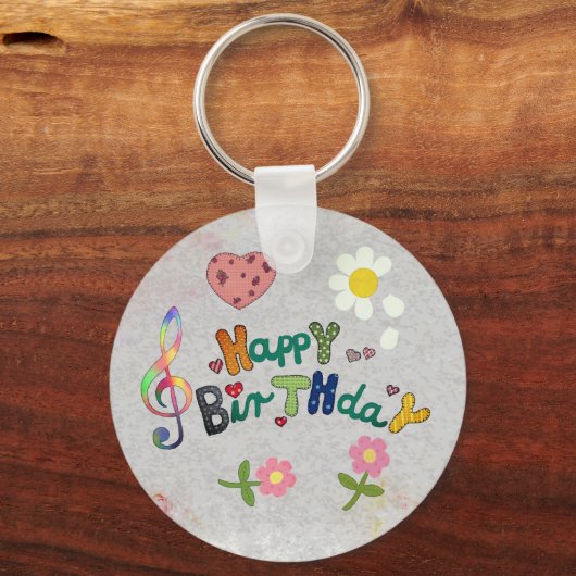 Kunterbunt Schlüsselanhänger (Vorderseite)