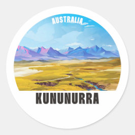 Kununurra - Australien Runder Aufkleber