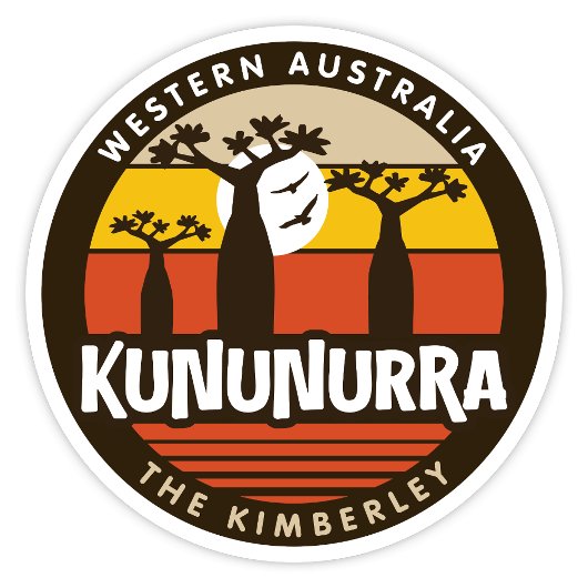 Kununurra, Western Australien Aufkleber