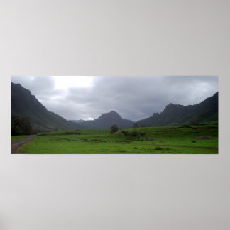 Kuoloa Valley Poster