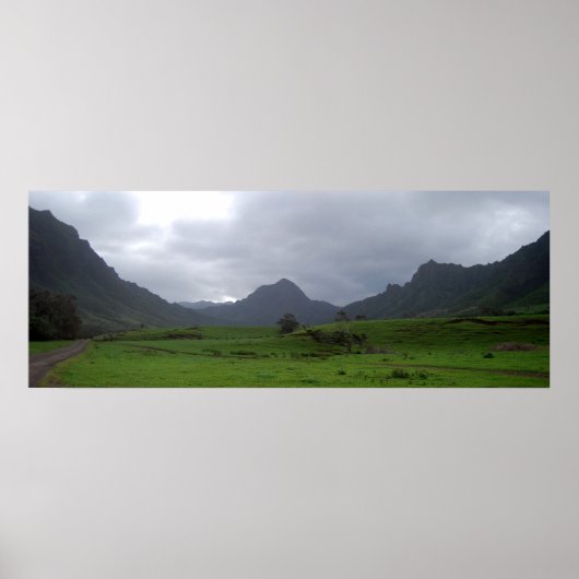 Kuoloa Valley Poster (Vorne)