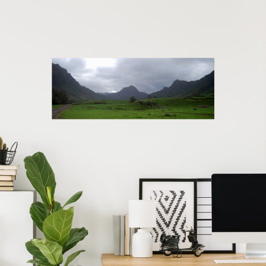 Kuoloa Valley Poster (Heimbüro)