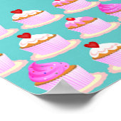 Kupacken sind süß poster (Ecke)