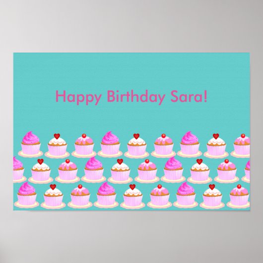 Kupacken sind süß poster (Vorne)