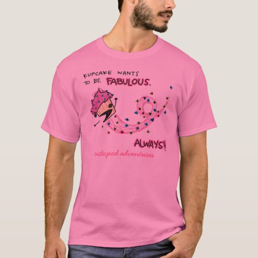 Kupcake Bein fabelhaft T-Shirt (Vorderseite)