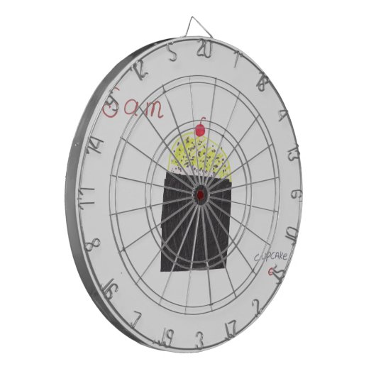 KUPCAKE DARTSCHEIBE (Vorderseite Links)