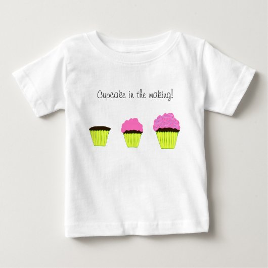 Kupcake im T - Shirt Kids machen (Vorderseite)