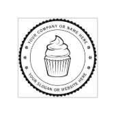 KUPCAKE | Rubber-Briefmarke für Personalisierte Fi Gummistempel (Prägung)