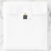 KUPCAKE RUNDER AUFKLEBER (Tasche)