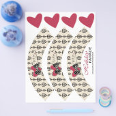 Kupcake-Wrapper aus meinem Herzen Flyer (Einzeln)