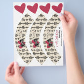Kupcake-Wrapper aus meinem Herzen Flyer (Hand)