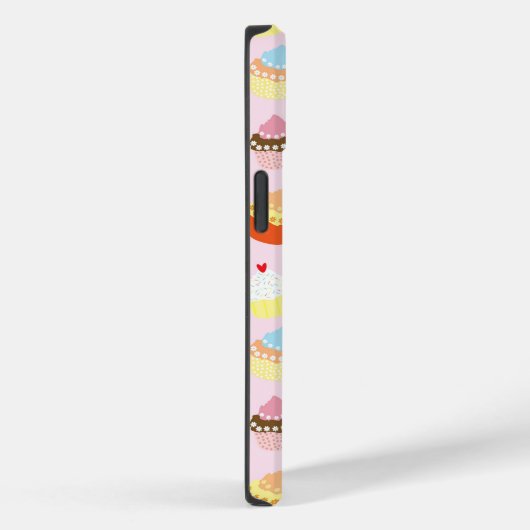 KUPCAKES PINK PATTERN Case-Mate iPhone HÜLLE (Rückseite / Rechts)