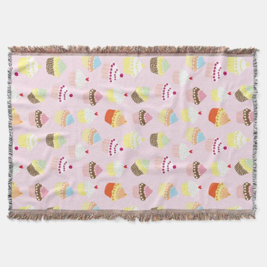 KUPCAKES PINK PATTERN DECKE (Vorderseite)
