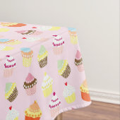 KUPCAKES PINK PATTERN PARTY TABLECLOTH TISCHDECKE (Beispiel)
