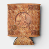 Kupfer Abraham Lincoln penny 1919, Weizenzettel Dosenkühler (Vorderseite)