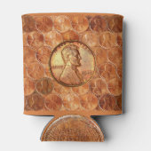 Kupfer Abraham Lincoln penny 1943, Weizenzettel Dosenkühler (Rückseite)