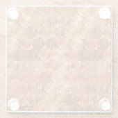 Kupfer Abraham Lincoln penny, ein Cent Kupfer Glasuntersetzer (Rückseite)