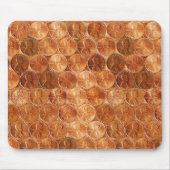 Kupfer Abraham Lincoln penny, ein Cent Kupfer Mousepad (Vorne)