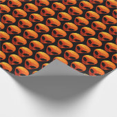Kupfer-Außerirdischen Geschenkpapier (Ecke)
