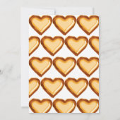 Kupfer Ballon 1. Geburtstag Einladung (Rückseite)