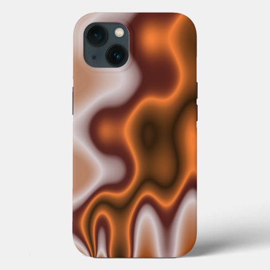 Kupfer: Bi Polar geschmolzenes Kupfer Case-Mate iPhone Hülle (Rückseite)