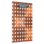 Kupfer-Blick moderner Punktentwurf Klemmbrett (Rechts)