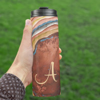 Kupfer Blue Gold Agate Geode Fügen Sie Ihre erste