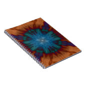 Kupfer-Blues Notizblock (Rechte Seite)