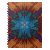 Kupfer-Blues Notizblock (Vorderseite)