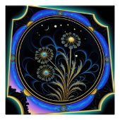 Kupfer-Blume Poster (Vorderseite)