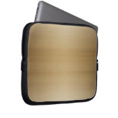 Kupfer-Bürstenmetall Laptopschutzhülle (Vorne Rechts)