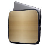 Kupfer-Bürstenmetall Laptopschutzhülle (Vorderseite Links)