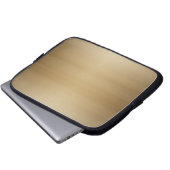 Kupfer-Bürstenmetall Laptopschutzhülle (Vorne Knopf)