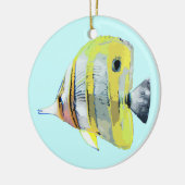 Kupfer Butterfly Keramikornament (Links)