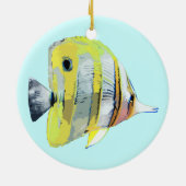 Kupfer Butterfly Keramikornament (Hinten)