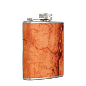 Kupfer Canyon Granit, bernsteinfarbenes Gold Sedon Flachmann (Rechts)