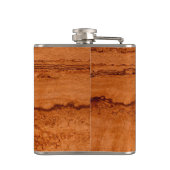 Kupfer Canyon Granit, bernsteinfarbenes Gold Sedon Flachmann (Rückseite)