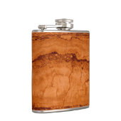 Kupfer Canyon Granit, bernsteinfarbenes Gold Sedon Flachmann (Rechts)