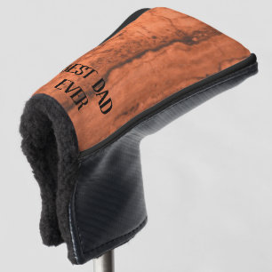 Kupfer Canyon Granit, bernsteinfarbenes Gold Sedon Golf Headcover
