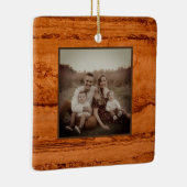 Kupfer Canyon Granit, bernsteinfarbenes Gold Sedon Keramikornament (Rechts)