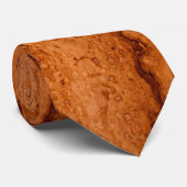 Kupfer Canyon Granit, bernsteinfarbenes Gold Sedon Krawatte (Gerollt)